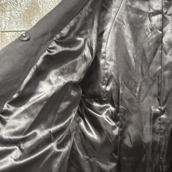 VERTIGO PARIS Avant Garde Origami Dresscoat Overcoat trench coat sz M - Picture 7 of 9